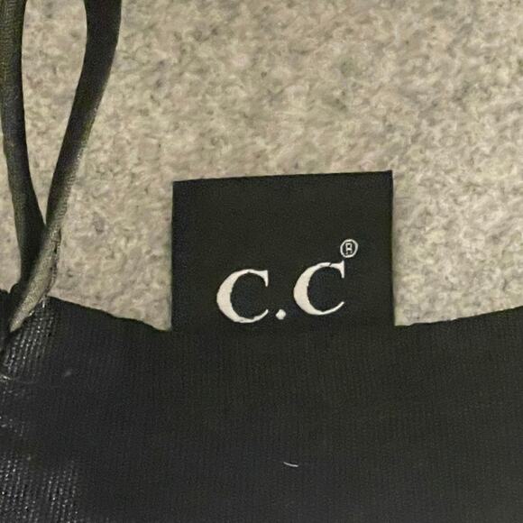 C.C Hitch Knot Trim Vegan Fabric Panama Hat One Size - Picture 8 of 10